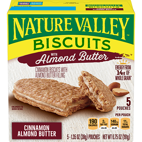 Cinnamon Almond Butter Biscuit Sandwiches