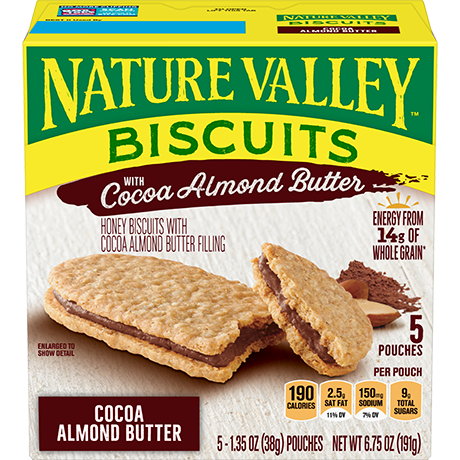 Cocoa Almond Butter Biscuit Sandwiches