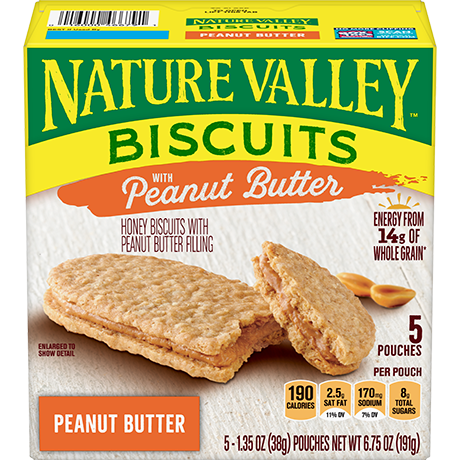 Peanut Butter Biscuit Sandwiches