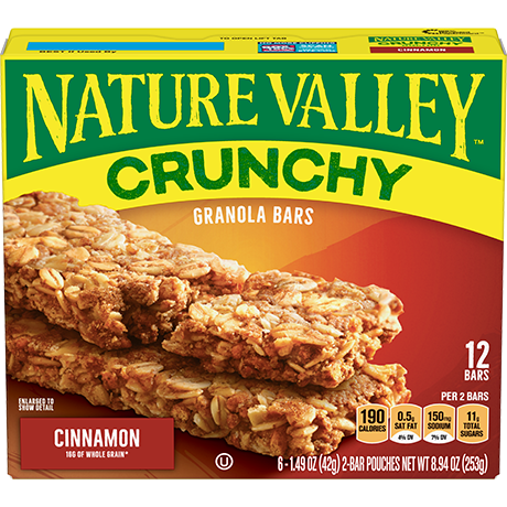 Cinnamon Crunchy Granola Bars