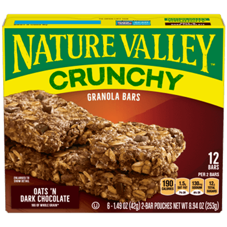 Oats and Dark Chocolate Crunchy Granola Bars