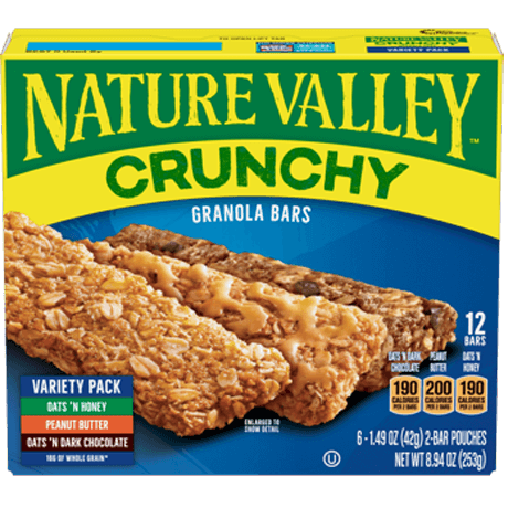 Variety Pack Crunchy Granola Bars
