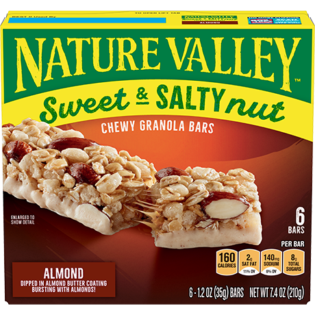 Almond Sweet & Salty Granola Bars